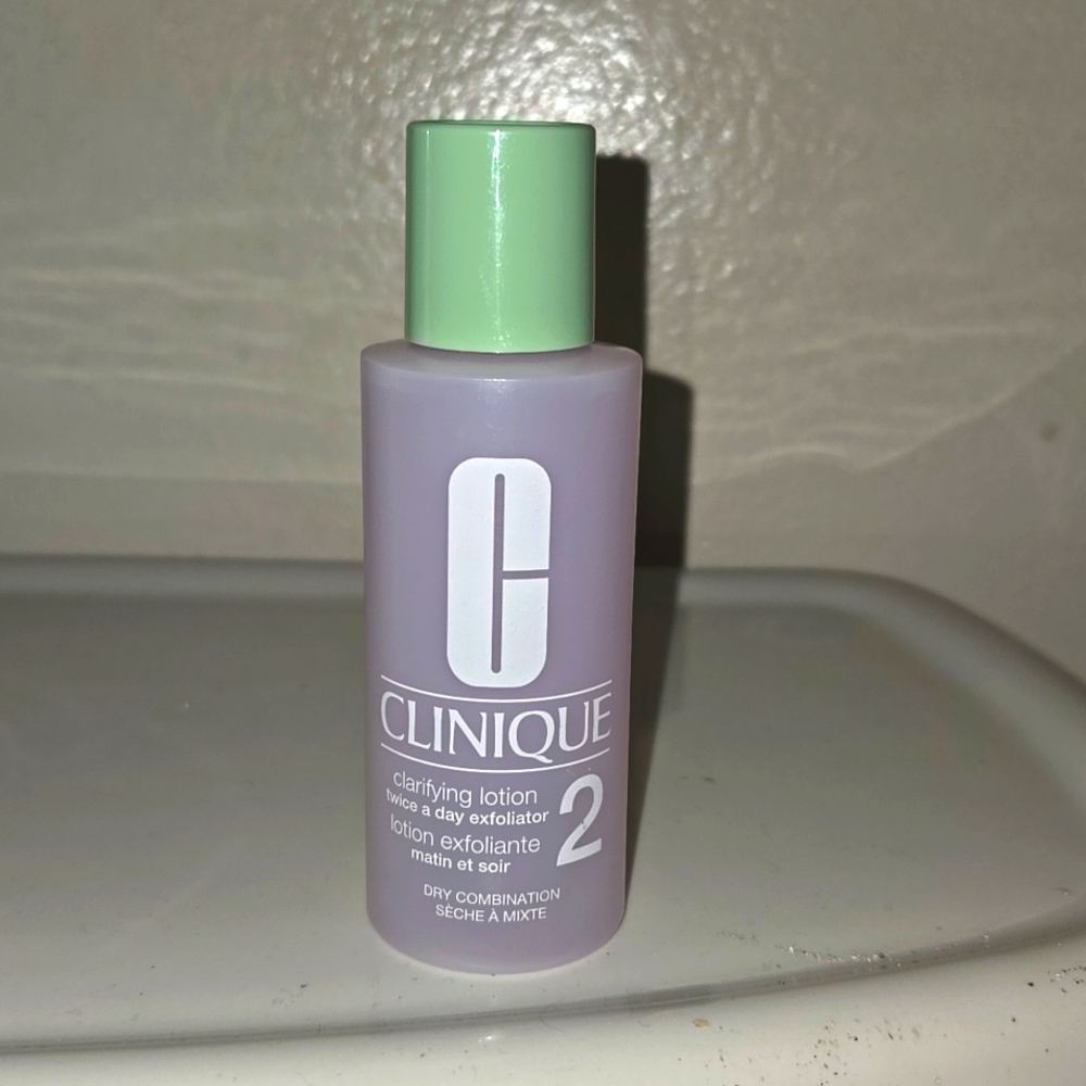 New CLINIQUE Clarifying Lotion 2. Part of 3 Step Cleansing System.